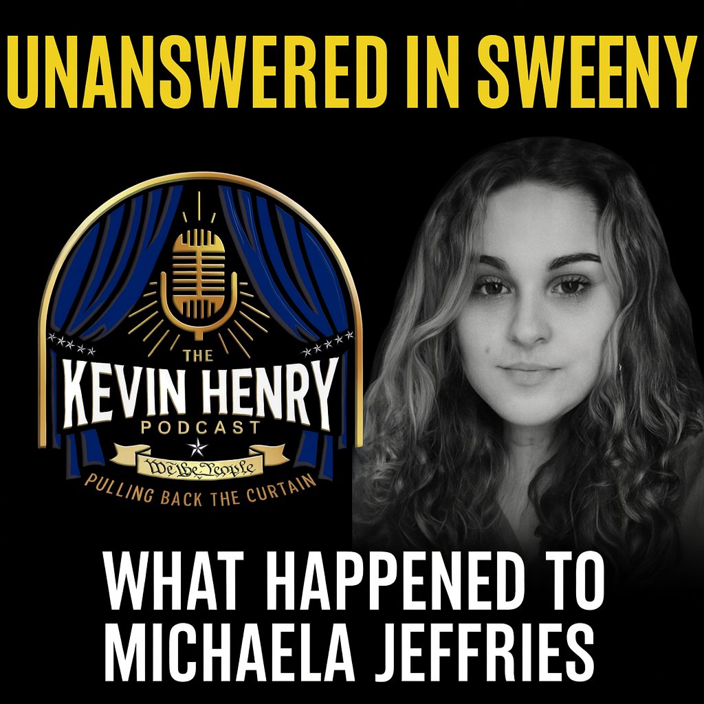 IN CASE YOU MISSED IT! 🔥 Watch the latest Kevin Henry Podcast youtu.be/OxalOZscluw?si…👁‍🗨 Share it. Comment. Demand answers.
A young mother found dead. A town full of silence. The Sweeny PD won’t talk. The DA’s hiding behind red tape. But Michaela’s family wants the truth—and