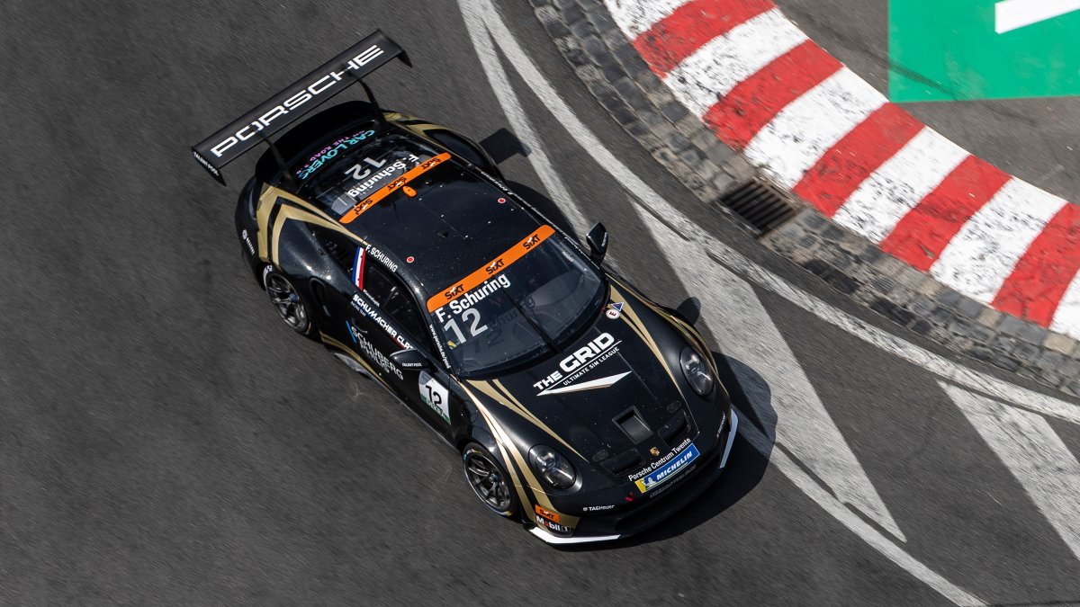 #CarreraCupDE – “I couldn’t pull away from the field again after the safety car restart. Alessandro Ghiretti put a lot of pressure on me,” Schumacher CLRT’s Flynt Schuring 🇳🇱 admitted after winning the #Porsche Sixt Carrera Cup Deutschland Saturday race at #Norisring

#911GT3Cup