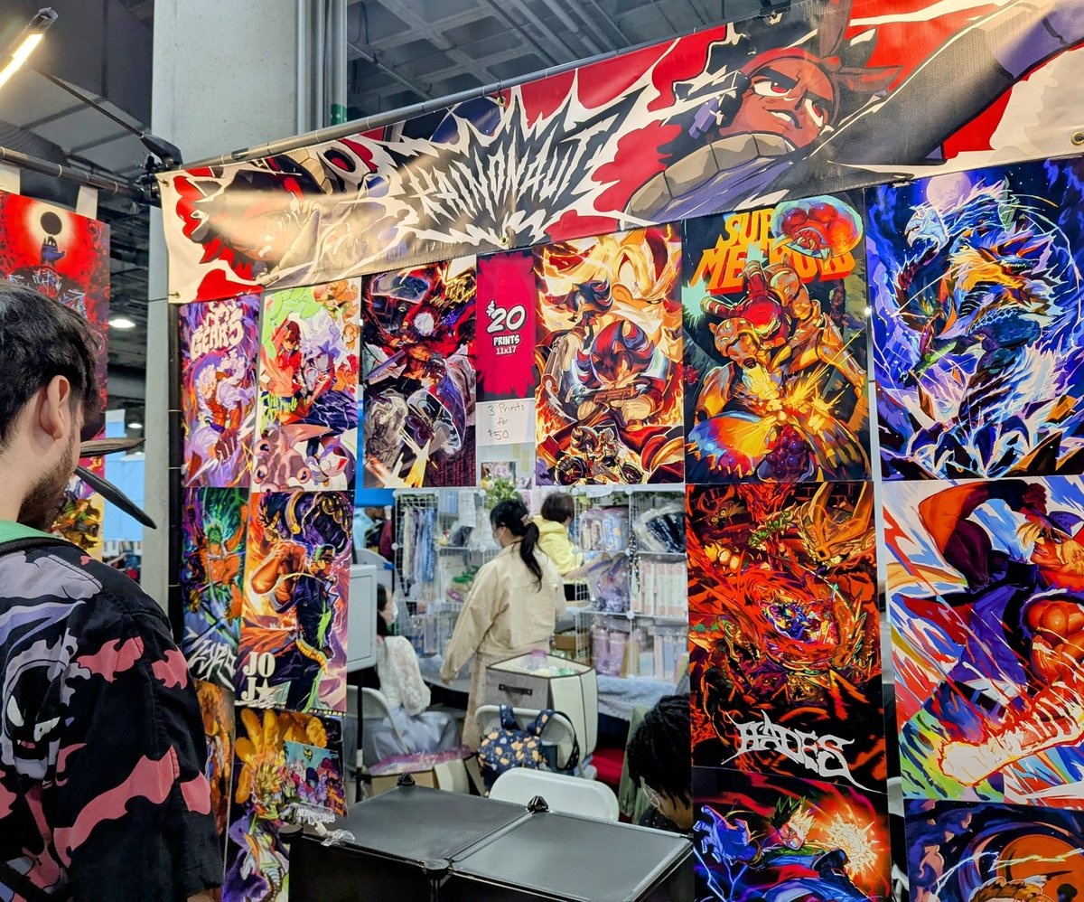 KAINONAUT's tweet image. NOW OPEN FOR DAY 3 WITH RESTOCKS @ ANIME EXPO!! Table S32 !! #AXArtistAlley2025 #AnimeExpo2025