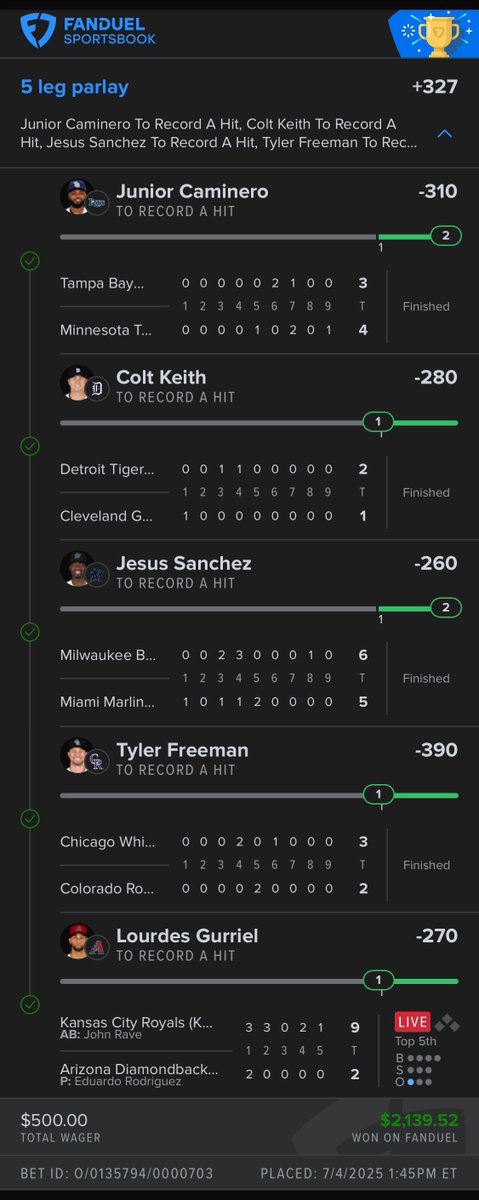 🤩LO’s HITTER LAY🤩

Hope EVERYONE enjoyed their fireworks 🎆 day &amp; had a BANG 💥. 

Yesterday, I only gave the hitter lay to my telegram group &amp; of course it hit.

Today, it will ONLY be available in my telegram group again. 

ITS FREE TO JOIN ⬇️
t.me/+89FoBTot33kwZ…
