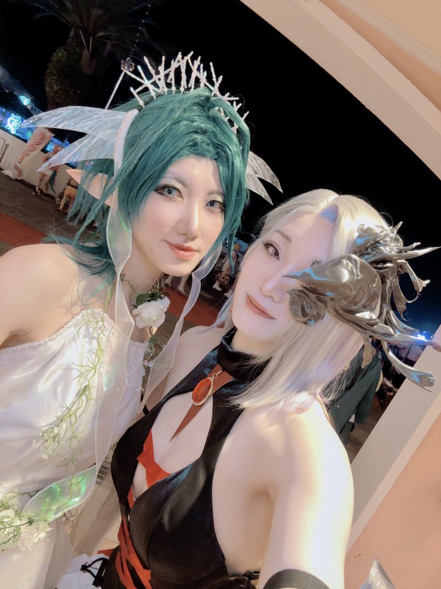 着替えたよ〜！
マンティスとデレーヤの特別衣装💚💜💚✨✨
#ラグコス2025