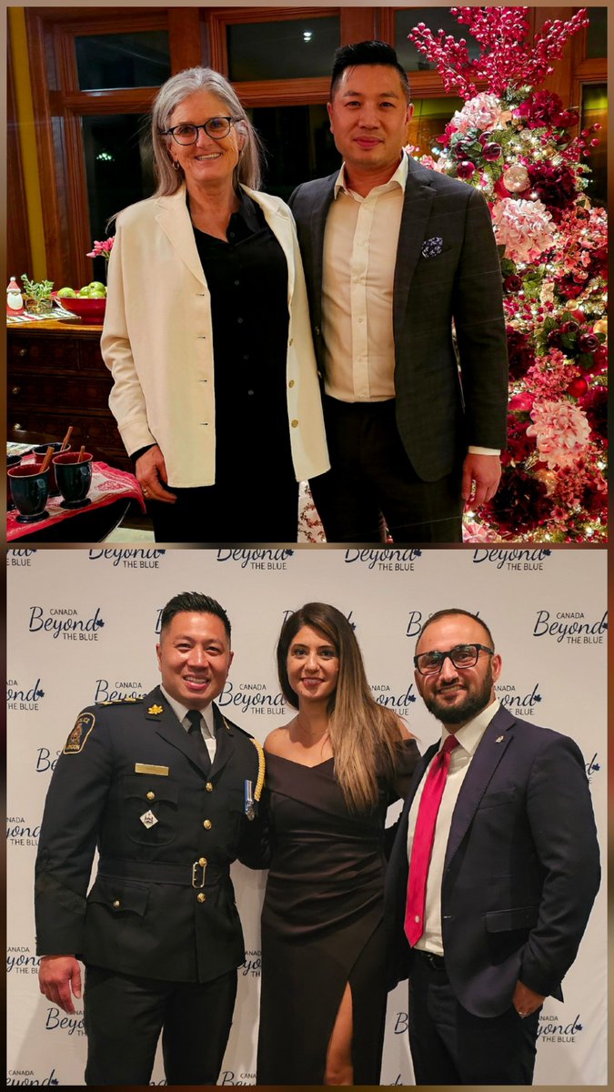 LPSChiefTruong's tweet image. Over the past two years, I’ve had the privilege of working closely with two dedicated leaders on our Police Service Board - Chair Ali Chahbar and Vice Chair Megan Walker.
Megan has been a fierce and passionate advocate for women and girls, never shying away from the difficult…