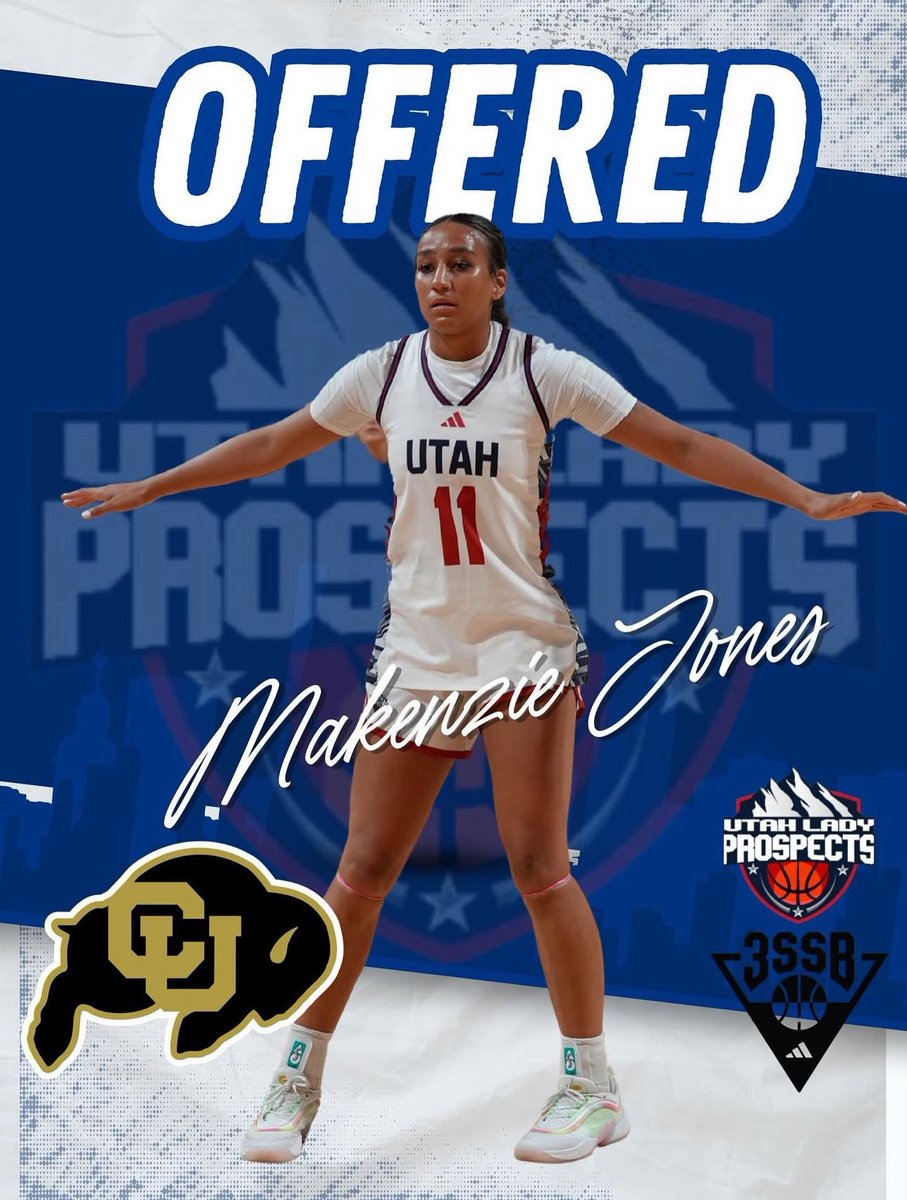 makenzie (@makenziejon3s) on Twitter photo I’m grateful to have received an offer from <a href="/CUBuffsWBB/">Colorado Women's Basketball 🦬</a> ! Thank you coach <a href="/MattHower/">Matt Hower</a> and coach <a href="/CoachJRPayne/">CoachJRPayne</a> !🖤💛
<a href="/utladyprospects/">Utah Lady Prospects</a> <a href="/MullenGBB/">Mullen HS Girls’ Basketball</a> I’m grateful to have received an offer from <a href="/CUBuffsWBB/">Colorado Women's Basketball 🦬</a> ! Thank you coach <a href="/MattHower/">Matt Hower</a> and coach <a href="/CoachJRPayne/">CoachJRPayne</a> !🖤💛
<a href="/utladyprospects/">Utah Lady Prospects</a> <a href="/MullenGBB/">Mullen HS Girls’ Basketball</a>