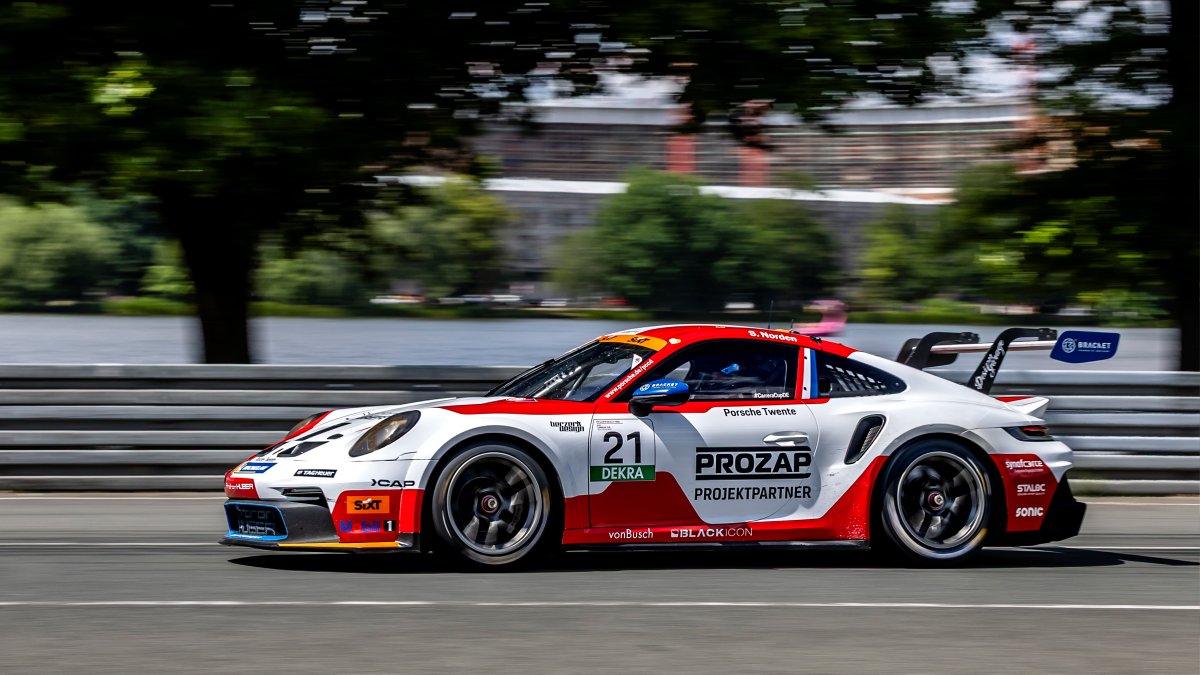 Porsche Sixt Carrera Cup Deutschland (@carreracupde) on Twitter photo #CarreraCupDE – “I’m happy with my 5th Rookie victory. But I would have liked to finish higher in the overall classification.”
Sacha Norden (Proton Huber Competition), who finished #Porsche Sixt Carrera Cup Deutschland season race #7 in P13
<a href="/PorscheRaces/">Porsche Motorsport</a> #911GT3Cup #CarreraCupDE – “I’m happy with my 5th Rookie victory. But I would have liked to finish higher in the overall classification.”
Sacha Norden (Proton Huber Competition), who finished #Porsche Sixt Carrera Cup Deutschland season race #7 in P13
<a href="/PorscheRaces/">Porsche Motorsport</a> #911GT3Cup