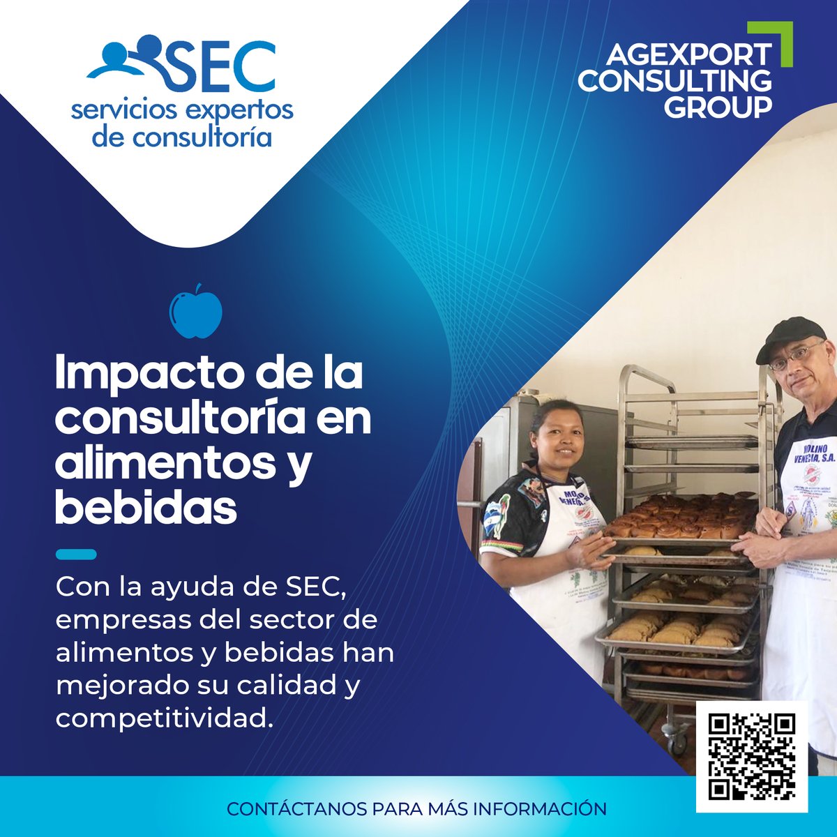 🍋 ¿Tu empresa de alimentos y bebidas lucha por destacar? Transforma desafíos en ventajas competitivas.

En Agexport Consulting Group impulsamos a empresas del sector con consultoría especializada que eleva estándares de calidad, optimiza procesos y abre puertas a nuevos
