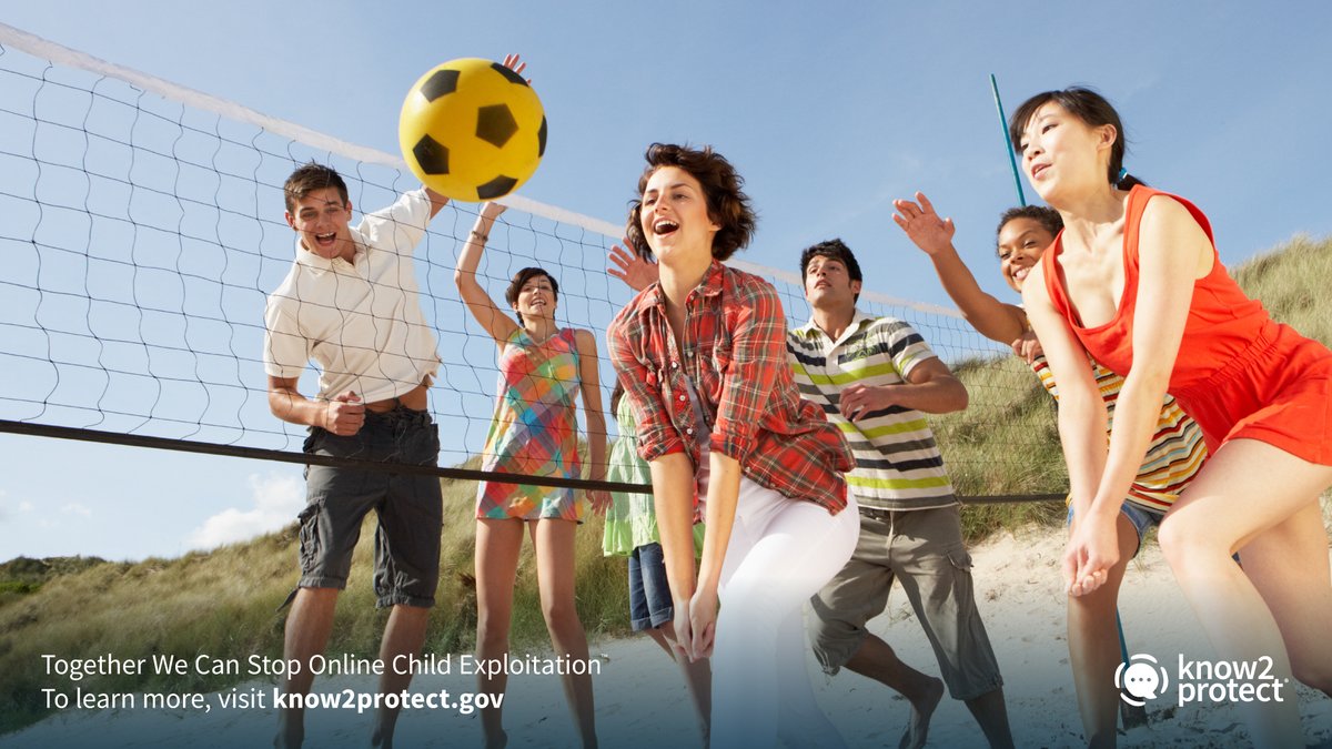 Know2Protect's tweet image. It’s National Play Outside Day — a great opportunity to hit pause on screens and step into the sunshine. Encourage kids to take a break from devices, enjoy outdoor fun and reconnect with the world around them. Help them create healthy #DigitalBoundaries and know when to unplug.…
