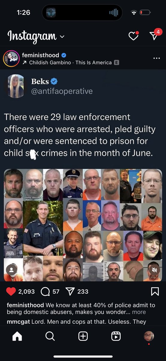 MeGminor's tweet image. Yo…………

And cops at that!!

Shocker!!

This is America 249 years later.

Are we GREAT yet?
#defundthepolice #notallcopsbutalotareuselessbastards
#wearenotamused
#abuseawareness