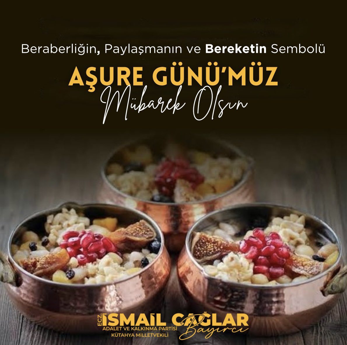 #AşureGünü’müz Mübarek Olsun.