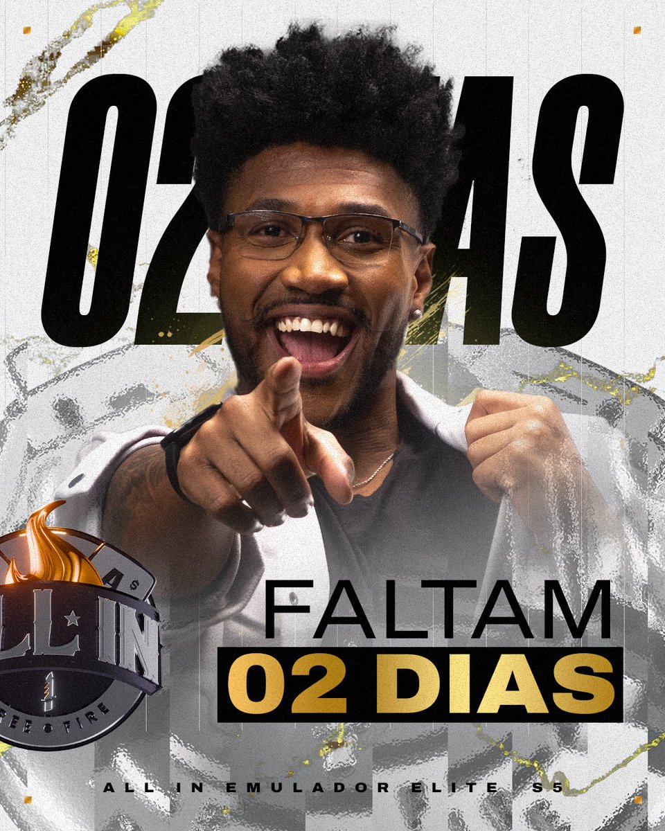 FALTAM 2 DIAS, RETA FINAL! 🏆🔥

Está chegando o dia senhoras e senhores, a tão sonhada e esperada elite ALL IN EMULADOR S5.

🗓️ 07/07 | 20:30 ⏰ ✍🏽