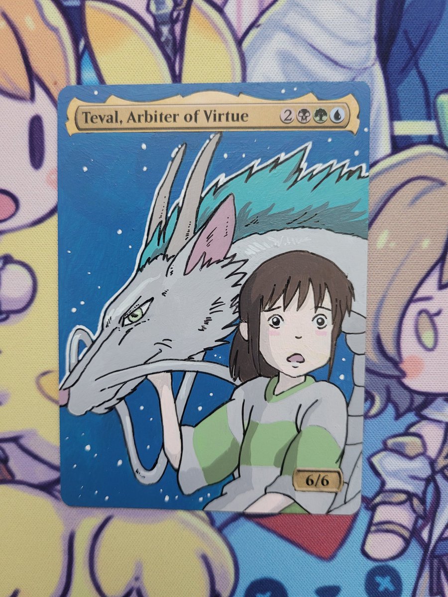 cloveralters's tweet image. Another Ghibli alter, this time it's Spirited Away 馃グ