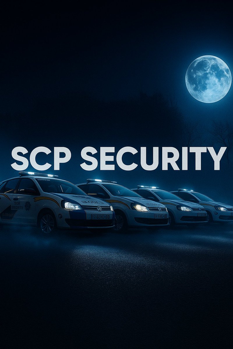 SCP_SECURITY's tweet image. SCP Security: Your Night Guardians! 🌙🛡️
Trust the team that never sleeps.
scpsecurity.co.za
#SCPSECURITY #TEAMSCP