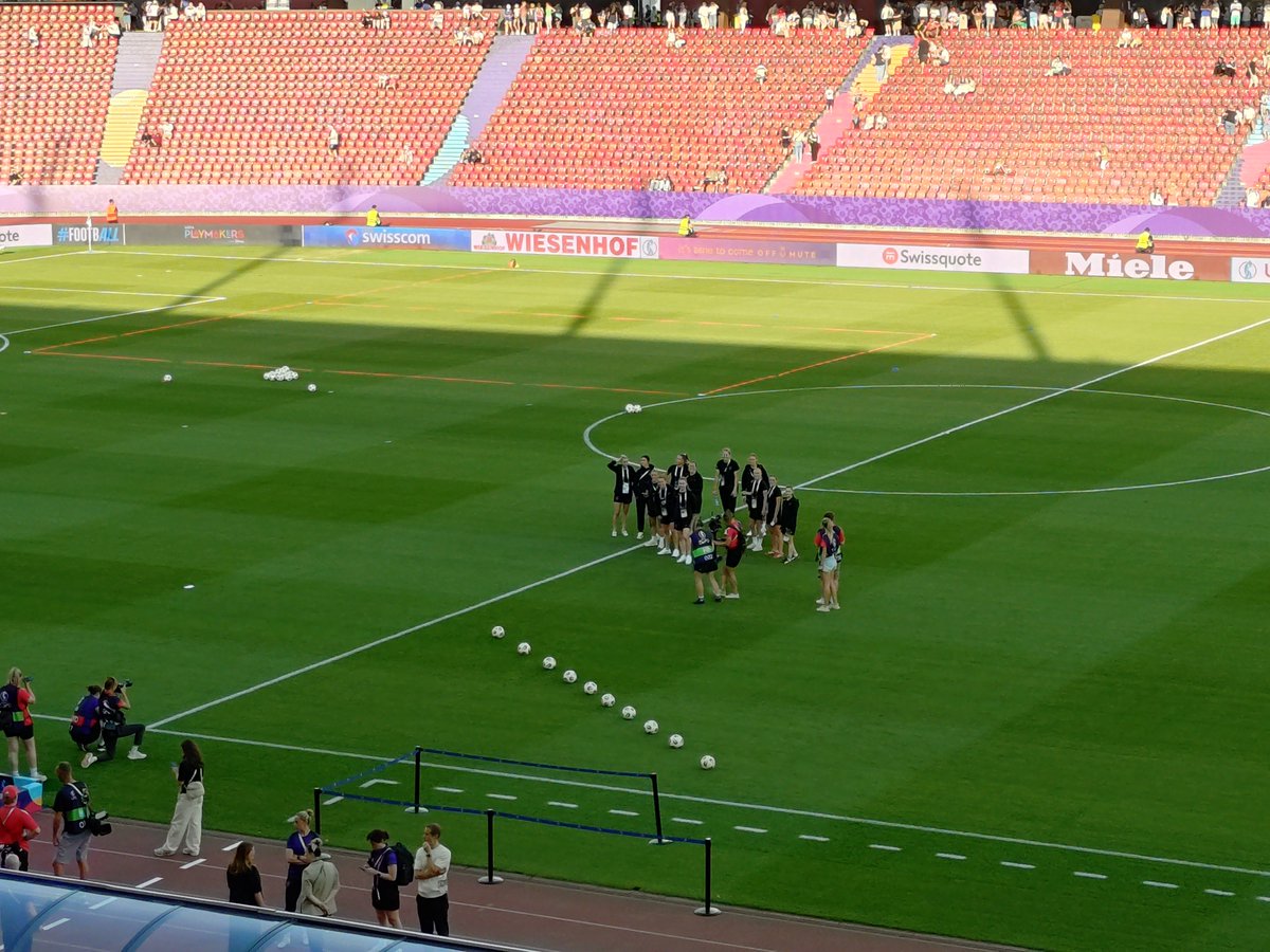 The <a href="/Lionesses/">Lionesses</a> have arrived at the stadium in Zurich. It's coming up live on <a href="/talkSPORT/">talkSPORT</a>