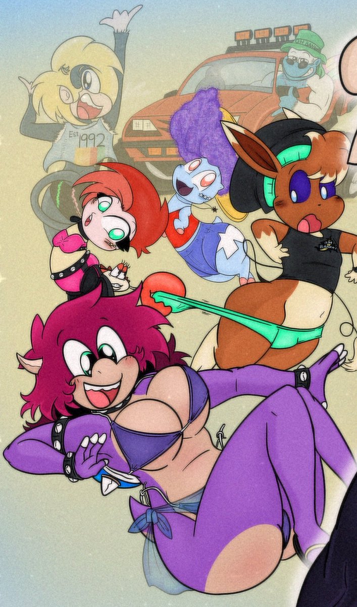 Mason (Talk and Draw) (@talkanddraw) on Twitter photo #NationalBikiniDay you say? Well boy howdy if there is one thing we love around these parts it is a good bikini!
Also featuring Fran from <a href="/drawligator/">Drawligator</a>, you know, I should’ve just had her in a bikini too! XD #NationalBikiniDay you say? Well boy howdy if there is one thing we love around these parts it is a good bikini!
Also featuring Fran from <a href="/drawligator/">Drawligator</a>, you know, I should’ve just had her in a bikini too! XD