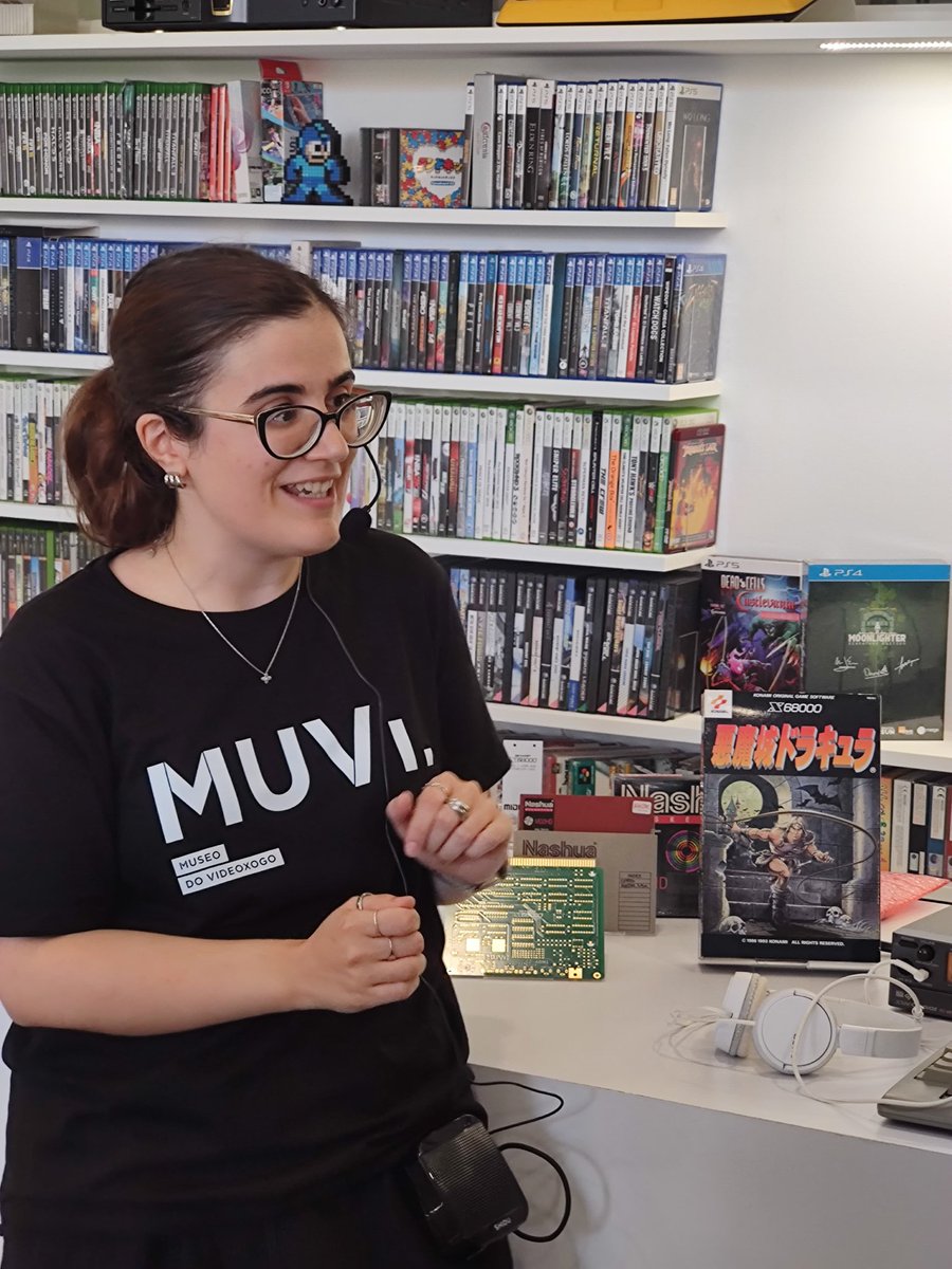 O verán arranca con forma no #MUVI. A festa do #videoxogo #galego non para. 

#Museo #videojuego #cultura