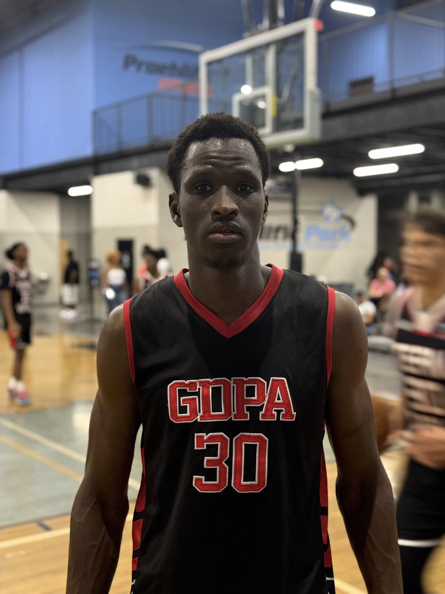 My first viewing of 2026 F Talla Mbyae of <a href="/GDPAWarriors/">Greater Destiny Prep Academy</a> and wow! Highly skilled, plays with a nonstop motor &amp; a true rim protector. 

No brainer Division 1 recruit. 

#CarolinaMayhem