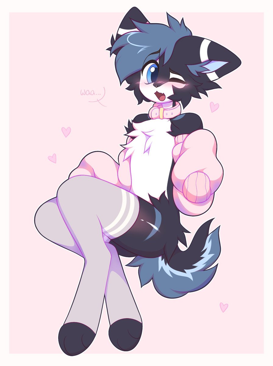 VikoHusky's tweet image. Waaa- maybe just a little shy &amp;gt;~&amp;gt;

🎨 @cry_puppies