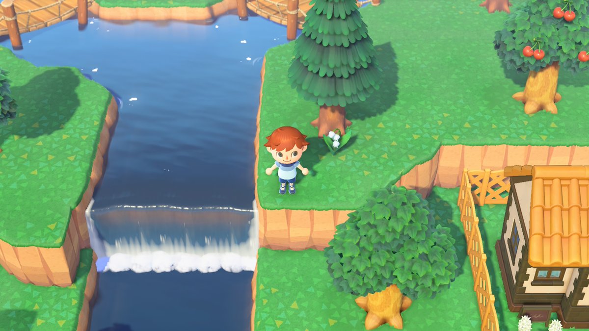 guywiththepie's tweet image. I wish the next Animal Crossing's art direction would go back to its more stylized roots. I can't blame New Horizons's artists for wanting to flex in the franchise's true first HD game, but the environment feels generic compared to earlier games. It's all too clean and sterile.
