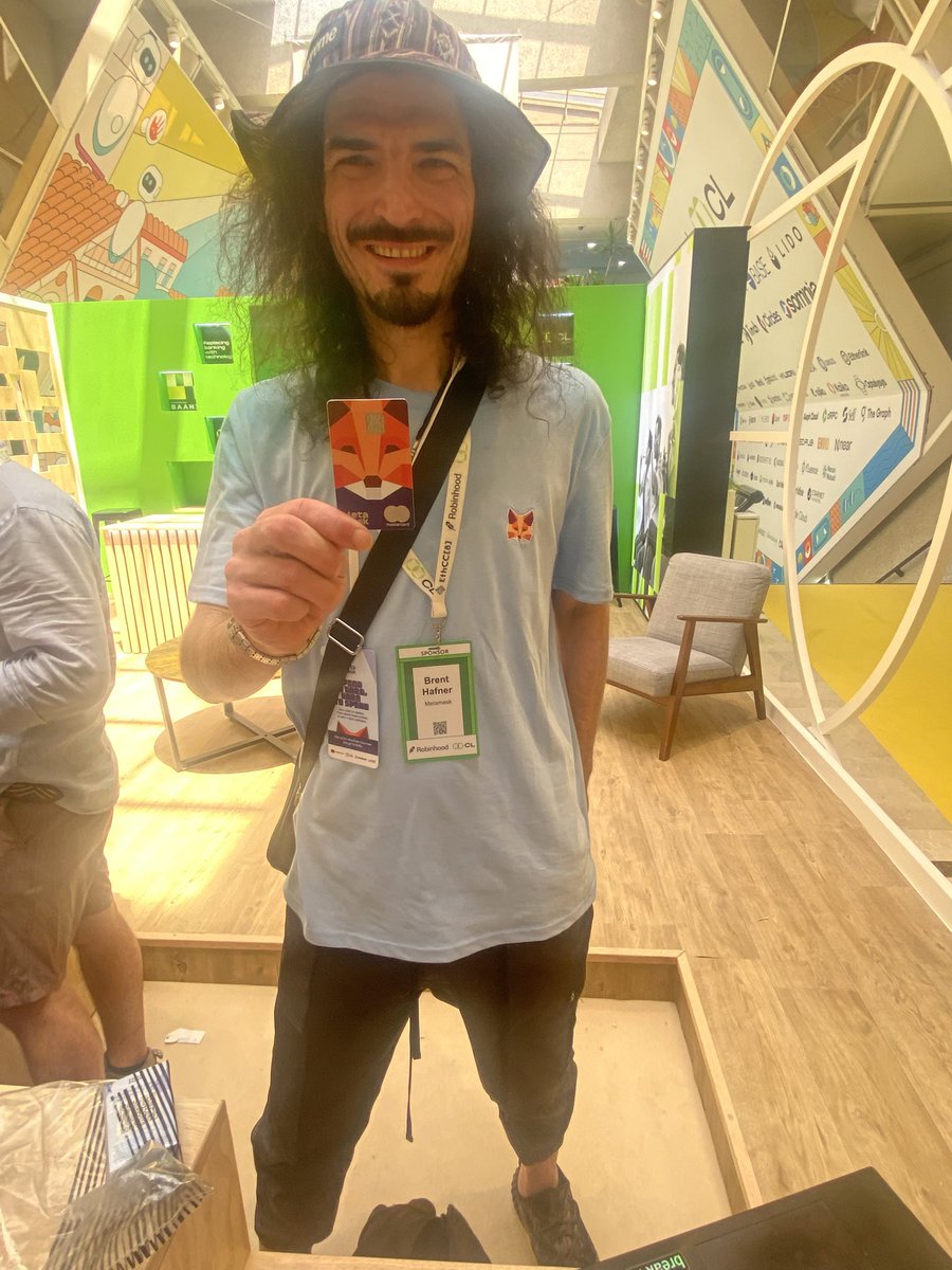Cryptotarzan (@cryptotarzan19) on Twitter photo During EthCC, I had the opportunity to get acquainted with <a href="/MetaMask/">MetaMask.eth 🦊</a> digital Mastercard, where they assisted me in setting it up and using it.
Personally, I’m a big fan because I can now keep my money decentralized in my MetaMask wallet and don’t need to go through a centralized During EthCC, I had the opportunity to get acquainted with <a href="/MetaMask/">MetaMask.eth 🦊</a> digital Mastercard, where they assisted me in setting it up and using it.
Personally, I’m a big fan because I can now keep my money decentralized in my MetaMask wallet and don’t need to go through a centralized