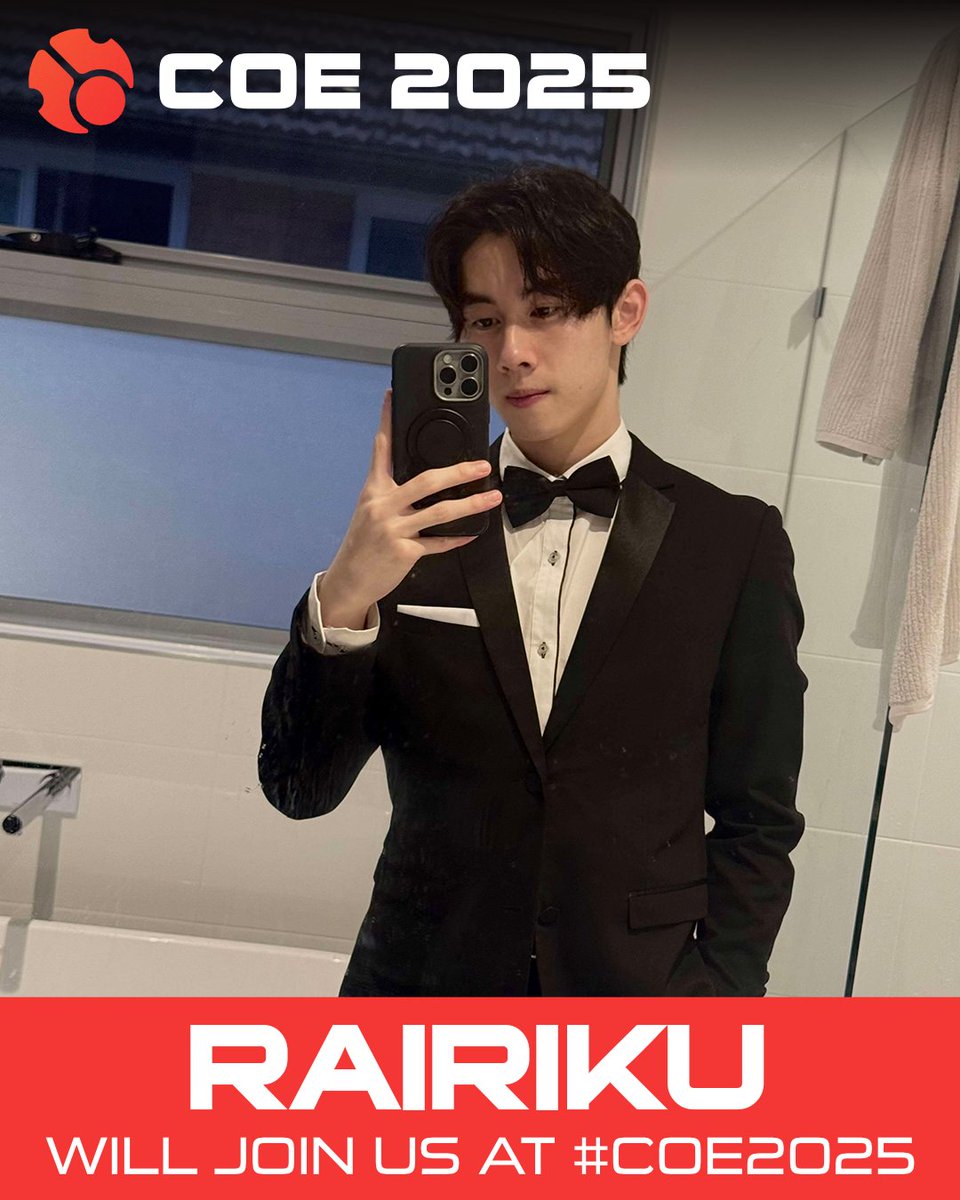From the far lands of Australia, another TOP mouse player appears! Doing it with style 🕶️

Joining us at #COE2025 for the first time: <a href="/RAIRlKU/">rairiku 🔜 COE2025</a>