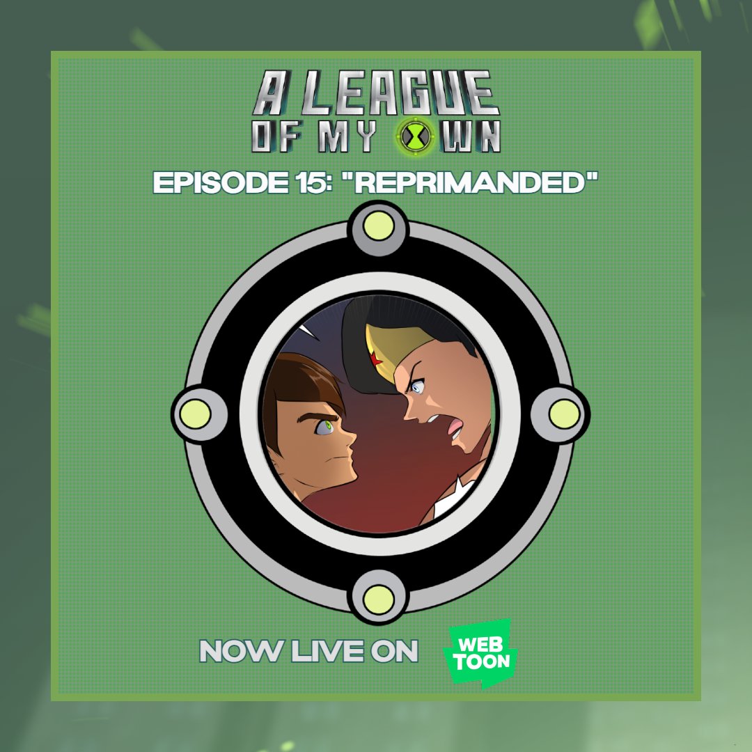 JaredKnight2000's tweet image. What do you mean Ben needs to have "good decsion making skills," in order to be an effective hero? I call hacks!

Episode 15 of "A League of My Own" is live now on Webtoon.

Read here: webtoons.com/en/canvas/a-le…

#Ben10 #DCAU #fancomic #webtoon #aleagueofmyown