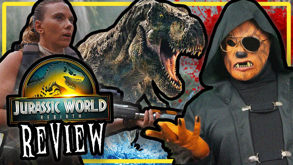 I have a new video up today covering Jurassic World Rebirth, the latest entry in the series that tries to take the dino-franchise back to its roots as an expedition is mounted on an InGen-owned island crawling with dinosaurs! Click here to watch: youtu.be/GhKUj9vtKA4