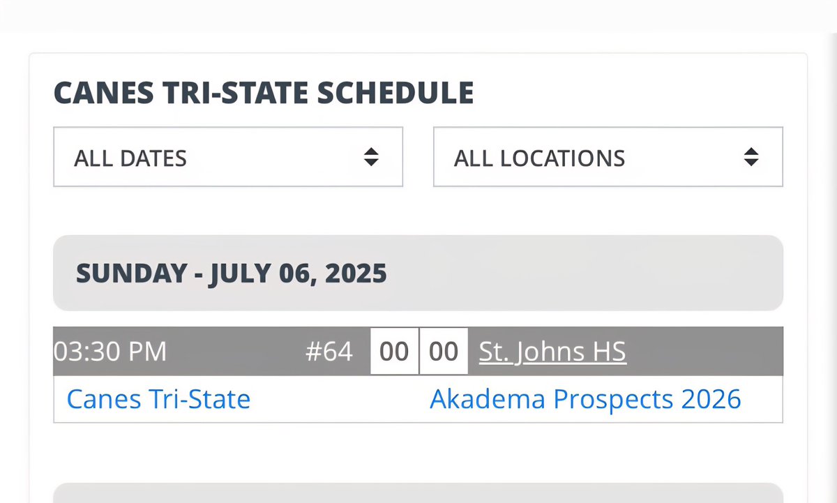I will be starting Game 1 for the Tri-State Canes at the 17U Boston Classic on Sunday, July 6th, 3:30pm at St John's HS against Akadema Prospects 2026. <a href="/canes_ny/">Canes Baseball Tri-State</a> <a href="/j_murph35/">John Murphy</a> <a href="/coachgambs/">Gambs</a> #uncommitted2026