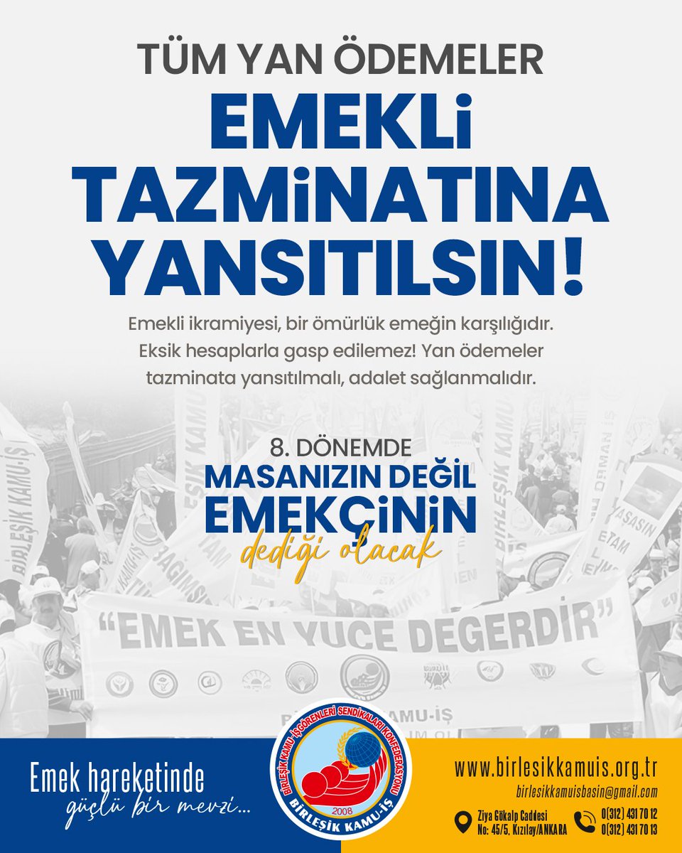 Birleşik Kamu-İş Konfederasyonu tweet media