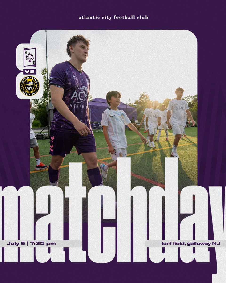 The forecast is perfect for soccer tonight at Stockton University in Galloway as we take on @kensingtonsoccerclub - game time is 7:30 pm tickets are $5 for adults kids under 18 free - see you there! #acesup♠️⚽️