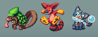 Is #screenshotsaturaday still a thing? Critterrupters is gonna feature some cool sprites of my lil guys. It took quite a while but I'm 75% of the way through!

#pixelart #gamedev
