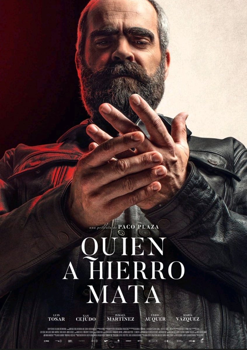 He visto 'Quien a Hierro Mata', la única que me faltaba por ver de Paco Plaza, y me atrevería a decir que es su mejor película en solitario.

Sorpresón.
