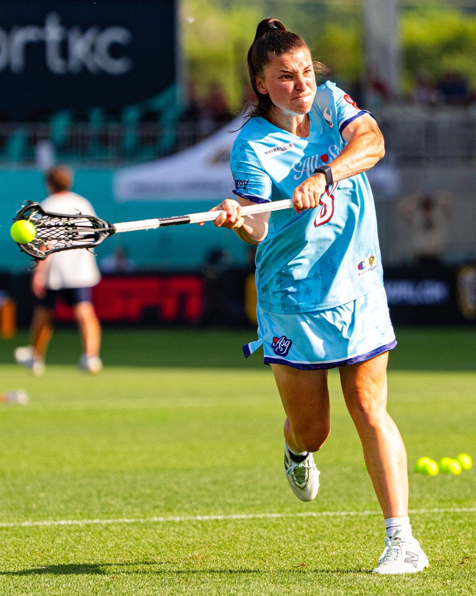 Coming up on ESPN/ESPN+: <a href="/charlotten8rth/">Charlotte North</a> competes in the Finals of the Fastest Shot 

Tune in NOW: bit.ly/pll-asg