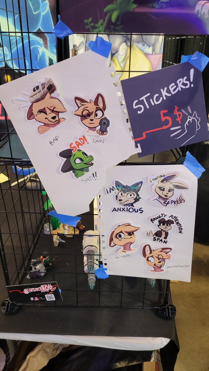 Forgot to mention here but I am vending at AC. You can find me in A02 with Yard Sard furs