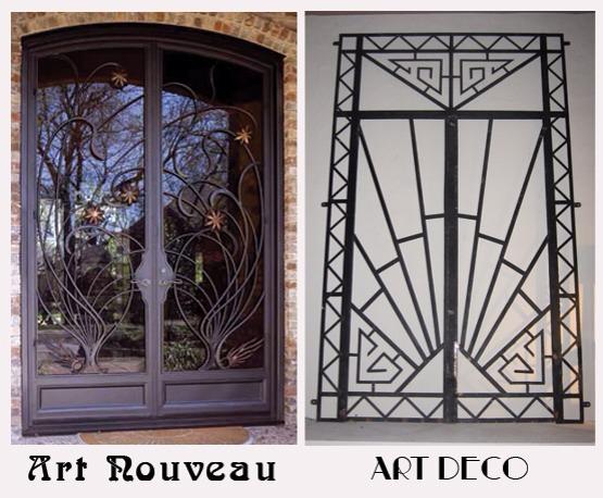 Art Nouveau is Elvish 

Art Deco is Dwarven 

And they're both spectacular