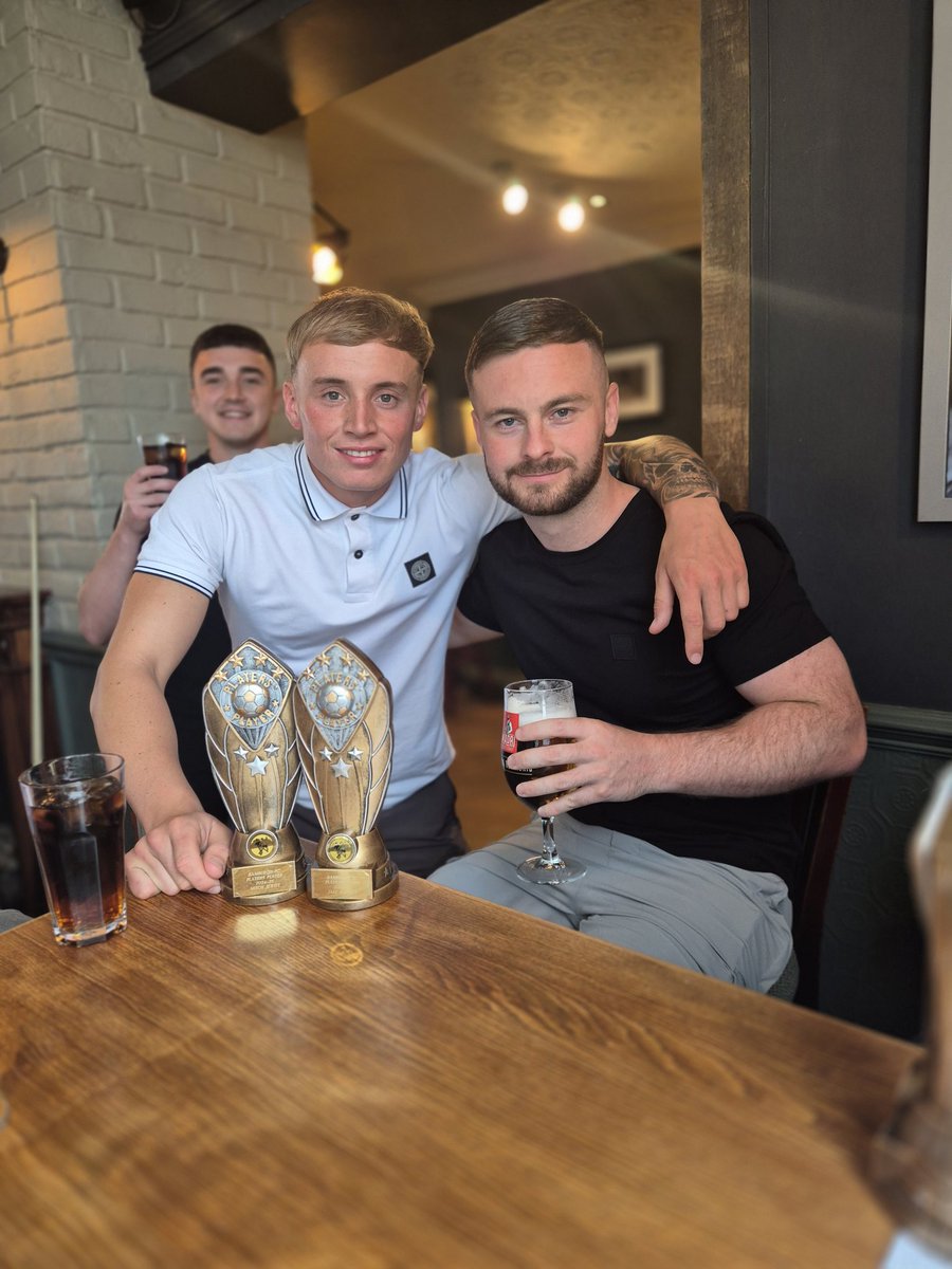 players player was also a joint winner with Mitch jewitt and jake Hartley sharing the votes