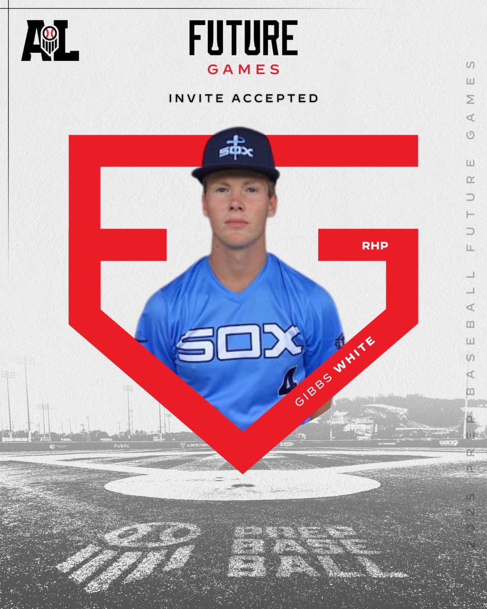 Prep Baseball Alabama (@prepbaseballal) on Twitter photo ๐๐๐ฅ๐๐จ๐ฆ๐ ๐ญ๐จ #๐๐๐๐ฆ๐๐ฅ๐๐๐๐ฆ๐, ๐๐ข๐๐๐ฌ ๐๐ก๐ข๐ญ๐! ๐คฉ
RHP Gibbs White (@Gibbs_White11, 2027) has officially accepted his invitation to represent Team Alabama at the 2025 @PrepBaseball Future Games!
The <a href="/TuscaloosaCoun1/">Tuscaloosa County Baseball</a> product is one of the top pitchers in ๐๐๐ฅ๐๐จ๐ฆ๐ ๐ญ๐จ #๐๐๐๐ฆ๐๐ฅ๐๐๐๐ฆ๐, ๐๐ข๐๐๐ฌ ๐๐ก๐ข๐ญ๐! ๐คฉ
RHP Gibbs White (@Gibbs_White11, 2027) has officially accepted his invitation to represent Team Alabama at the 2025 @PrepBaseball Future Games!
The <a href="/TuscaloosaCoun1/">Tuscaloosa County Baseball</a> product is one of the top pitchers in