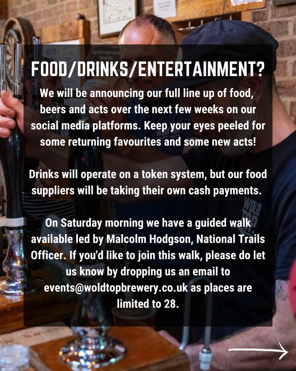 BEER FESTIVAL: 

Still wondering something? Drop your questions in the comments and we’ll get back to you faster than you can say “another pint, please!”👇

#BigSkyBeerFest #WoldTopBrewery #BeerFestival2025 #FestivalFAQs #AskAway #YorkshireEvents #CheersToThat