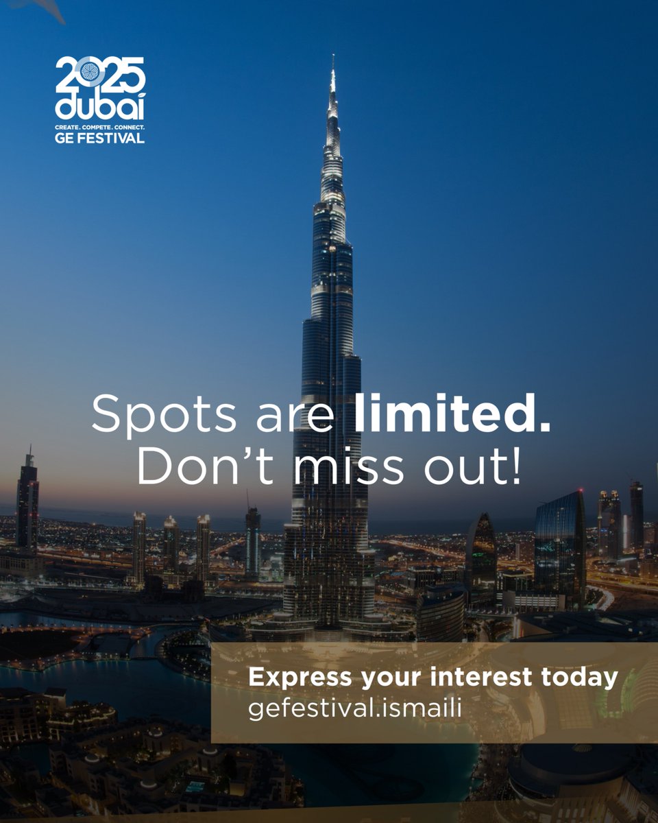 What if meeting new people could be effortless? Welcome to #ConnectionSphere…Where real connections begin! 
Spots are limited. Don’t miss your moment! Learn more and express your interest at gefestival.ismaili today.
 #GlobalEncounters #LetsGoDubai #OneJamat #GEFestival2025
