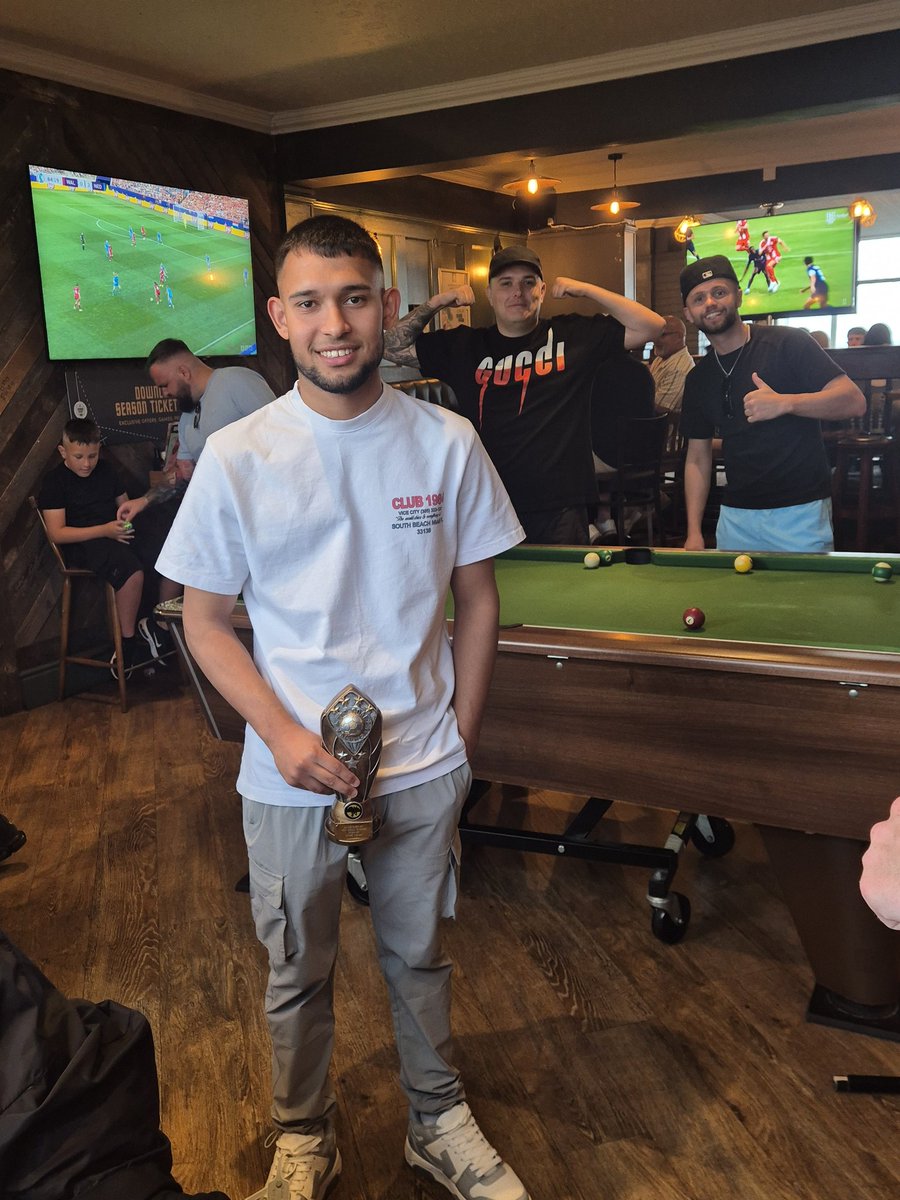 Leading Goalscorer 2nd year running was Jamie ullah joint with leon Hewitt who couldn't make it the night