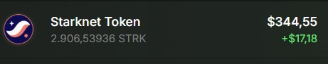 💸 Hoje foi dia de alegria pra quem jogou @RealmsEternum e participou da campanha da <a href="/playggxyz/">gg.xyz gaming</a>!

A galera recebeu pagamento em $STRK, e mesmo quem não jogou tanto levou pelo menos uns $30. Ainda levou umas box nft👀

Um agradecimento para nosso amigo <a href="/yellowpantherx/">yellowpanther 黄豹 💎</a> que nos