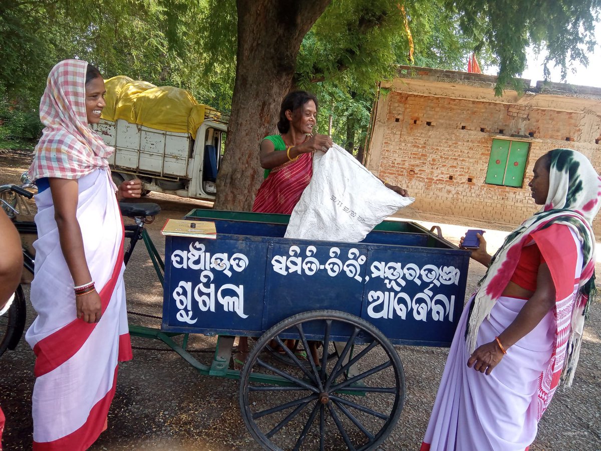 ZILLA PARISHAD MAYURBHANJ (@zp_mayurbhanj) on Twitter photo Cleaning of villages with collection of dry waste by tagged SHG members. <a href="/DM_Mayurbhanj/">Collector & District Magistrate Mayurbhanj</a> <a href="/sbmodisha/">SBMODISHA</a> <a href="/PRDeptOdisha/">Panchayati Raj and Drinking Water Department</a> <a href="/PRDeptOdisha/">Panchayati Raj and Drinking Water Department</a> <a href="/DoWRRDGR_MoJS/">Ministry of Jal Shakti, DoWR, RD&GR, GoI</a> <a href="/RuralSanitation/">Rural Sanitation</a> #wastecollection #cleanliness Cleaning of villages with collection of dry waste by tagged SHG members. <a href="/DM_Mayurbhanj/">Collector & District Magistrate Mayurbhanj</a> <a href="/sbmodisha/">SBMODISHA</a> <a href="/PRDeptOdisha/">Panchayati Raj and Drinking Water Department</a> <a href="/PRDeptOdisha/">Panchayati Raj and Drinking Water Department</a> <a href="/DoWRRDGR_MoJS/">Ministry of Jal Shakti, DoWR, RD&GR, GoI</a> <a href="/RuralSanitation/">Rural Sanitation</a> #wastecollection #cleanliness