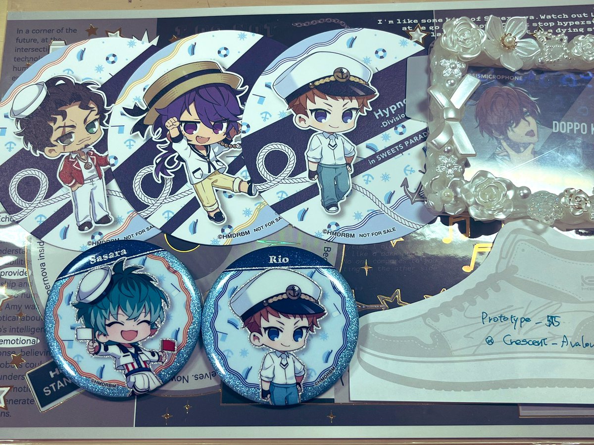 Crescent_Avalon's tweet image. 【交換】ヒプノシスマイク ヒプマイ スイパラ スイーツパラダイス round7マリン コースター 缶バッジ ラバマス
譲:理鶯 乱数 幻太郎 帝統 寂雷 簓 零 ナゴヤ
求:独歩>一二三 (缶バッジのみ一二三>独歩)
同種同士、都内手渡しor郵送希望です。ラバマスは2:1取引可能です。まとめてのお取引大歓迎です