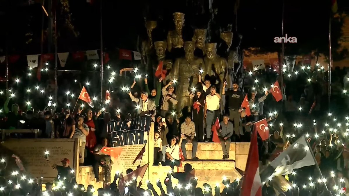Amasya'da miting ne kadar mı kalabalık?