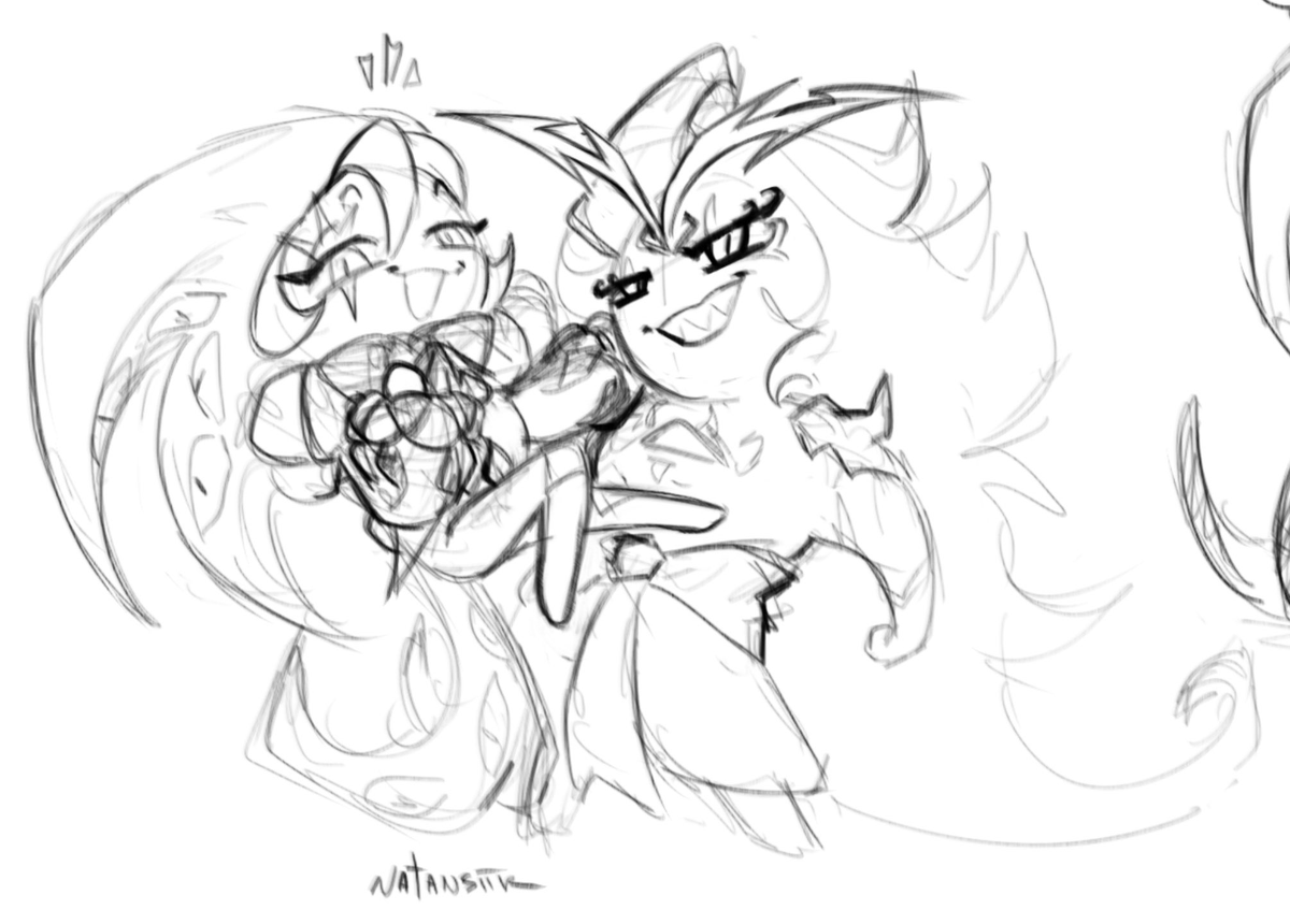 Aqeriis's tweet photo. Artists, show me your most popular piece! 🫐 https://t.co/2jUG9zNbZl