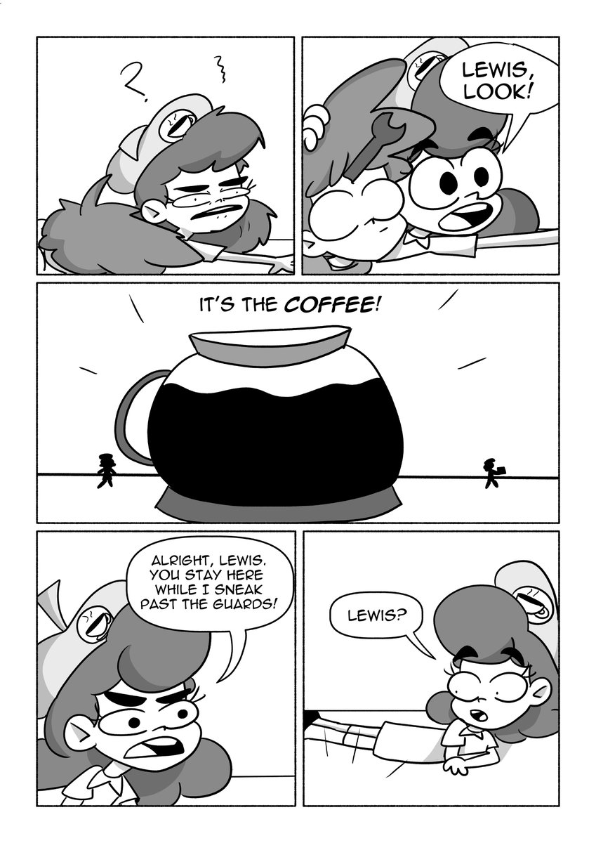 MAZE_animations's tweet image. After many months, Snickerdoodle has returned to save the town from a caffeine shortage!
Read chapter 3 RIGHT HERE!