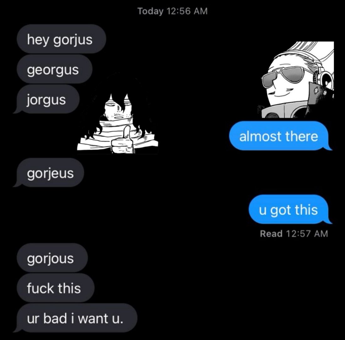 When Aizawa tries to compliment him in English ☹️💔💔