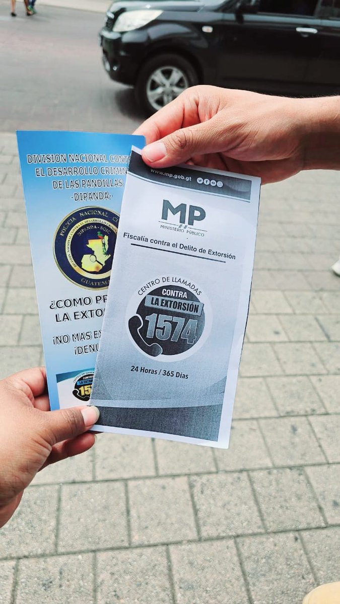 2025: 186 días de trabajo fuerte y firme 💪

#NoALasExtorsiones 🚫
#Línea1574 📞
#MPfuerteYfirme 💪

El Ministerio Público, por medio de la Agencia Fiscal de la Fiscalía contra el Delito de Extorsión en Villa Nueva, realiza acercamiento con la población guatemalteca ante la