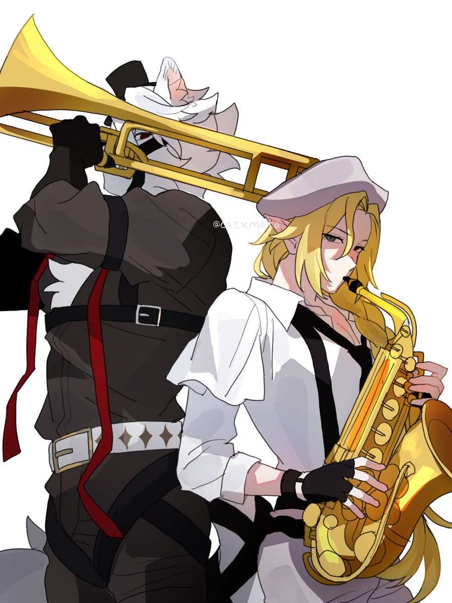 ありがとうホヨヘ……🙏楽器は全然分からないので適当です🙏