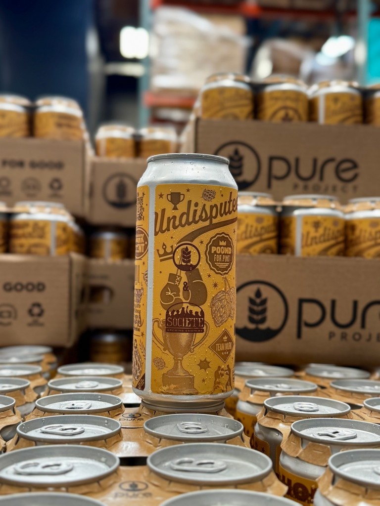 The people need a champion... 🏆🍻🥊

<a href="/purebrewing/">Pure Project</a> 🤝 @societebrewing

Coming soon!