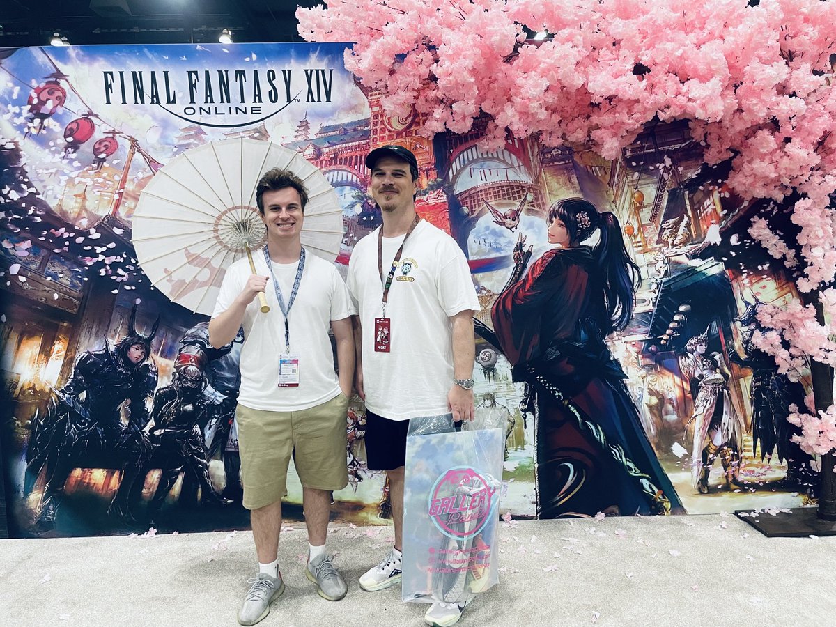 Pr3me's tweet photo. #FFXIV #AnimeExpo https://t.co/u14OTftgqP