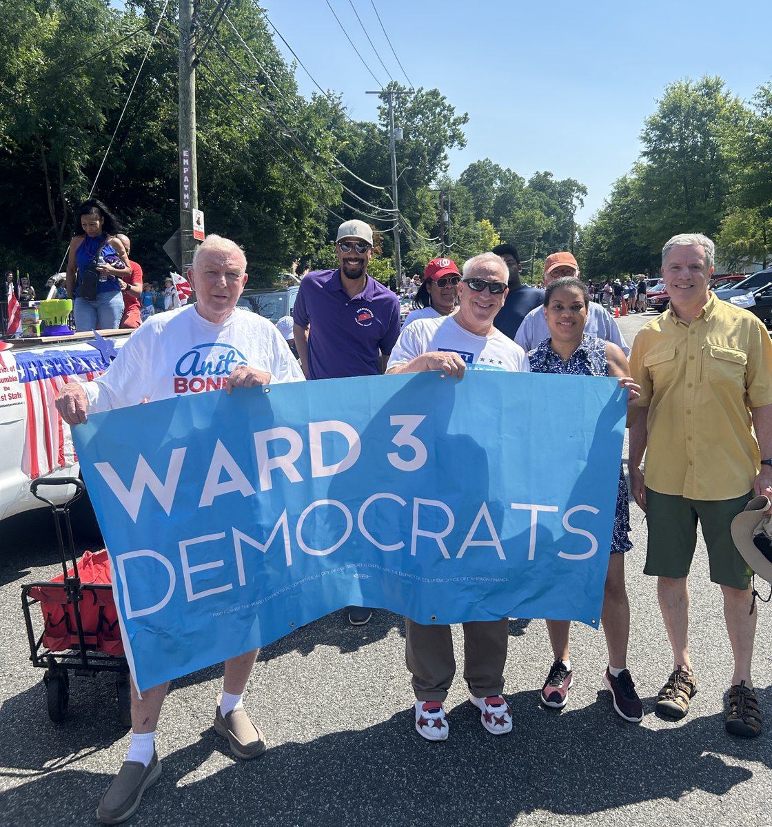 Ward 3 Democrats (@wrd3dc) on Twitter photo Thank you to everyone who joined Ward 3 Democrats in the Palisades 4th of July Parade! <a href="/CMFrumin/">Councilmember Matt Frumin</a> closed it out with jazz - such a fantastic day with neighbors! 🇺🇸🎉 #Ward3Dems #4thOfJuly Thank you to everyone who joined Ward 3 Democrats in the Palisades 4th of July Parade! <a href="/CMFrumin/">Councilmember Matt Frumin</a> closed it out with jazz - such a fantastic day with neighbors! 🇺🇸🎉 #Ward3Dems #4thOfJuly